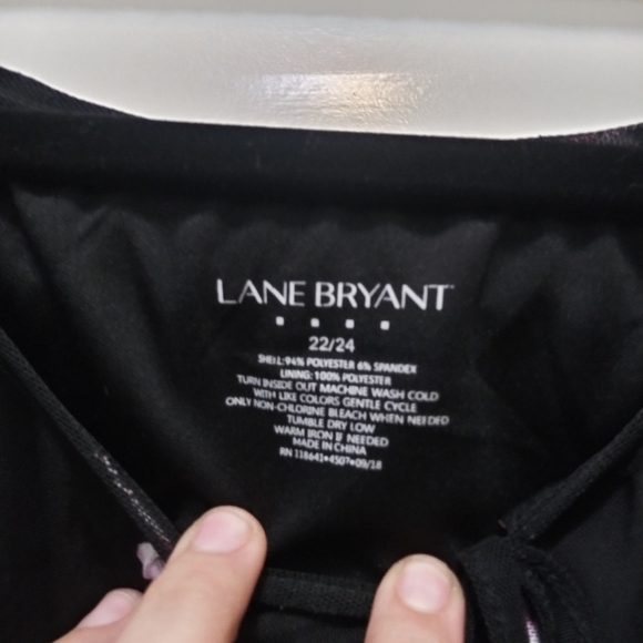 Lane Bryan Black floral shirt - Picture 2 of 3